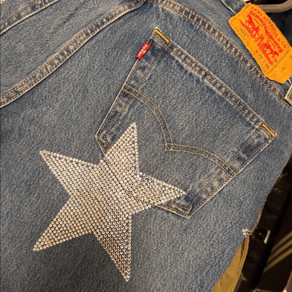 Collina Strada Rhinestone Star Jeans - Picture 8 of 8